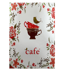 Альбом антистресс-раскраска Cafe, формат А5, 20,5×14 см, 8 страниц