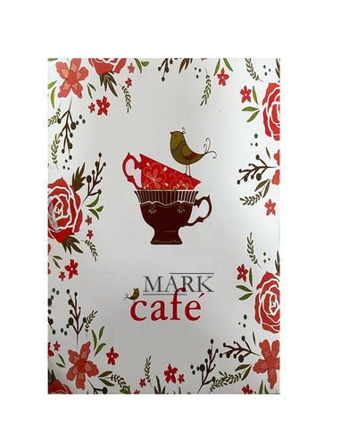 Альбом антистресс-раскраска Cafe, формат А5, 20,5×14 см, 8 страниц