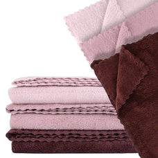 Полотенца MALLOORY HOME 66352/10139 Brown Mix, набор 3 шт., 50×100 см (BOT)