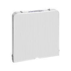 Туристичний розкладний посилений стіл 120х60 см для пікніка з 2 стільцями складається у валізу Білий