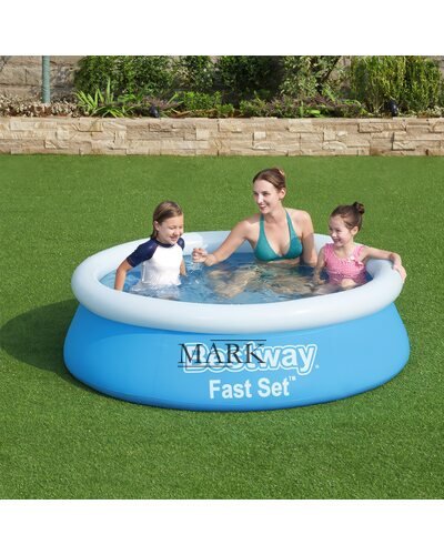 Надувной семейный бассейн Bestway 57392 Fast Set™ 183×51 см