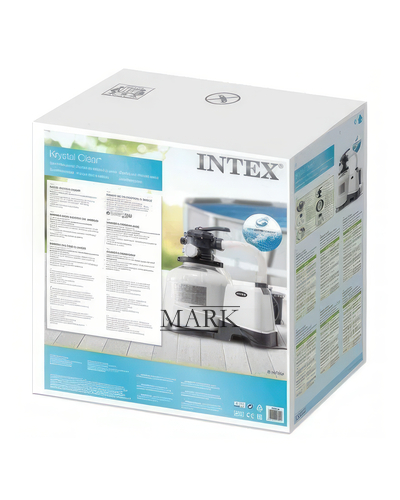Песочный фильтр-насос для бассейна INTEX 26648 Krystal Clear 10 500 л\ч 36 кг