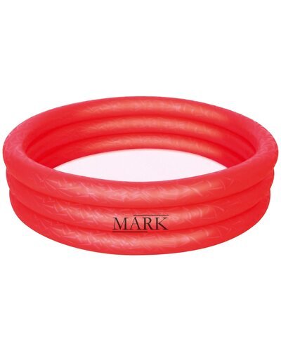 Детский надувной бассейн Bestway BW 122 х 25 см Красный/синий/зеленый 51025 (М+)