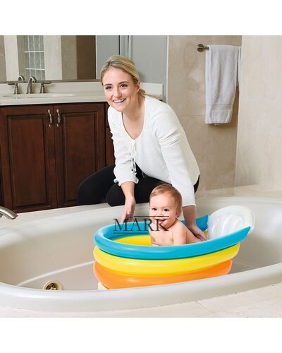 Бассейн надувной для детей и младенцев BESTWAY, ПВХ, 76х48х33см 51134 (М+)