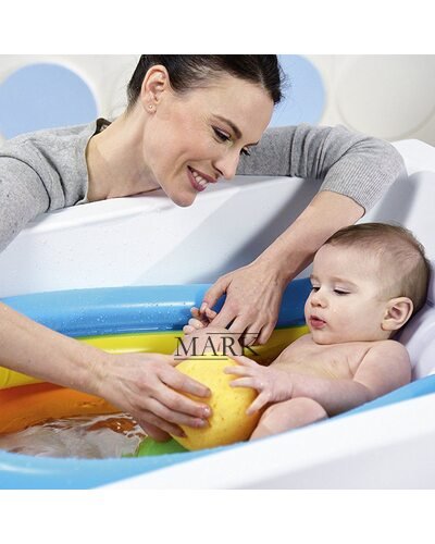 Бассейн надувной для детей и младенцев BESTWAY, ПВХ, 76х48х33см 51134 (М+)