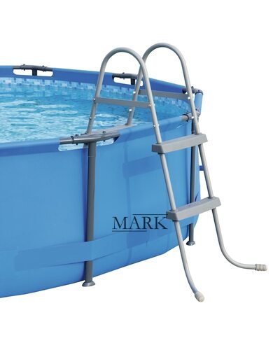 Лестница для бассейнов до 84см, 58430 BW Bestway, 2 ступеньки, без площадки (М+)