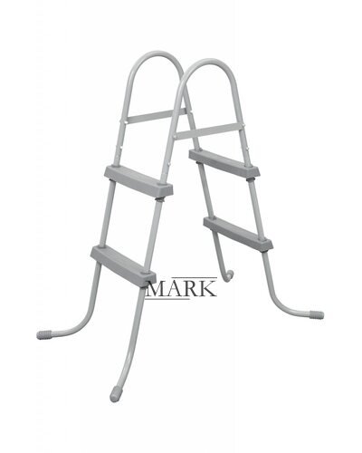 Лестница для бассейнов до 84см, 58430 BW Bestway, 2 ступеньки, без площадки (М+)
