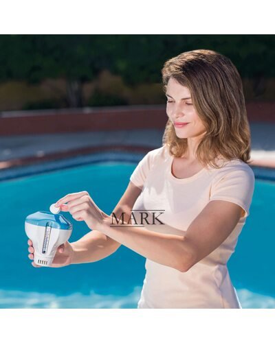 Поплавок-дозатор intex 29043 , с термометром 2 в 1 для бассейна, дезинфекции, для химии (М+) Поплавок-дозатор intex 29043 , с термометром 2 в 1 для бассейна, дезинфекции, для химии (М+)