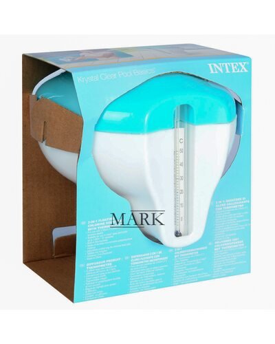 Поплавок-дозатор intex 29043 , с термометром 2 в 1 для бассейна, дезинфекции, для химии (М+) Поплавок-дозатор intex 29043 , с термометром 2 в 1 для бассейна, дезинфекции, для химии (М+)