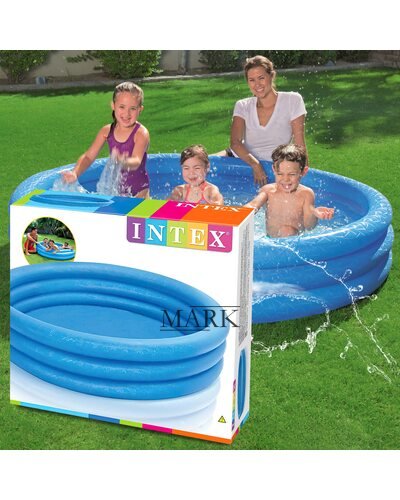 Детский надувной бассейн от 2 лет 168*38 см Intex 58446 "Кристалл" 581л (IGR24)