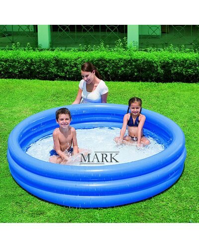 Детский надувной бассейн от 2 лет 168*38 см Intex 58446 "Кристалл" 581л (IGR24)