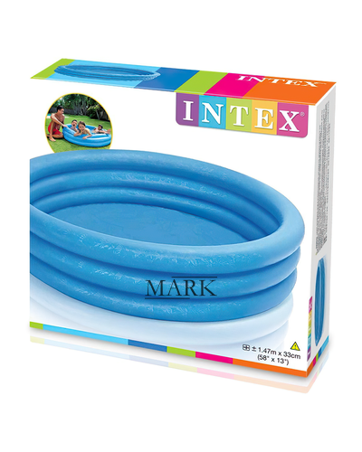 Детский надувной бассейн от 2 лет 168*38 см Intex 58446 "Кристалл" 581л (IGR24)