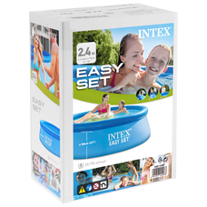 Надувний басейн 183*51см "Блакитна лагуна" Intex 28101 886л