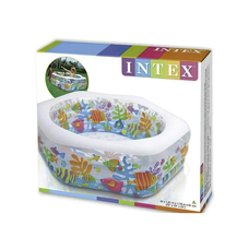 Дитячий надувний басейн 191х61х178 см Intex "Океанський Риф" 56493 510л (IGR24)
