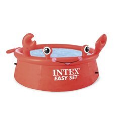 Дитячий надувний басейн Intex 26100 "Crab Easy Set" 880л (IGR24)
