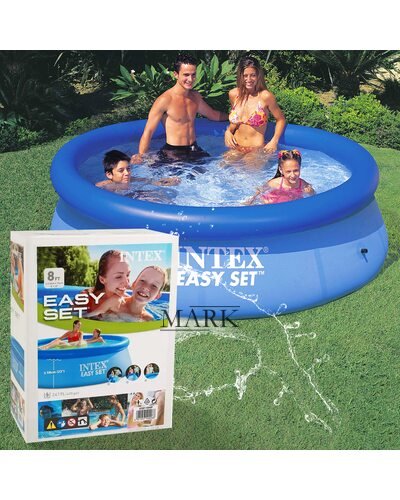 Надувной бассейн 244*76см "Голубая лагуна" Intex 28110 2420л (IGR24)