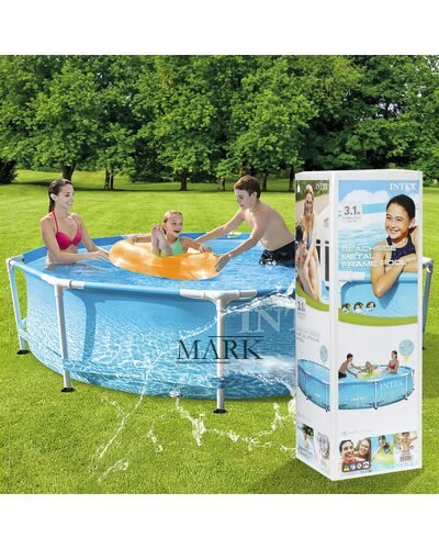 Каркасный семейный круглый бассейн 6+лет Intex 28206 305*76см 4485л