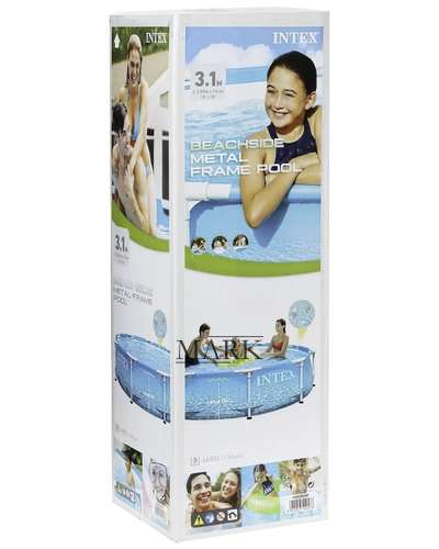 Каркасный семейный круглый бассейн 6+лет Intex 28206 305*76см 4485л