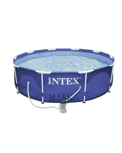 Каркасный семейный круглый бассейн 6+лет насос в комплекте Intex 28202 305*76см 4485л (IGR24)