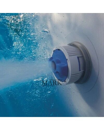 Каркасный семейный прямоугольный бассейн тент-крышка в комплекте BestWay 56465 14812 л (IGR24)