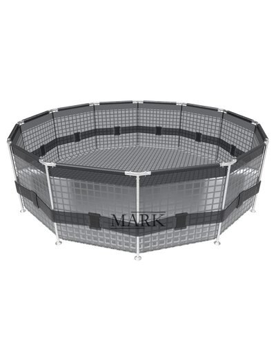 Каркасный семейный круглый бассейн BESTWAY 56408 4678л (LM)