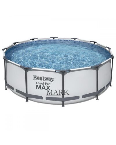 Каркасный семейный круглый бассейн с насосом-фильтром в комплекте BESTWAY 56260 9150л (LM)