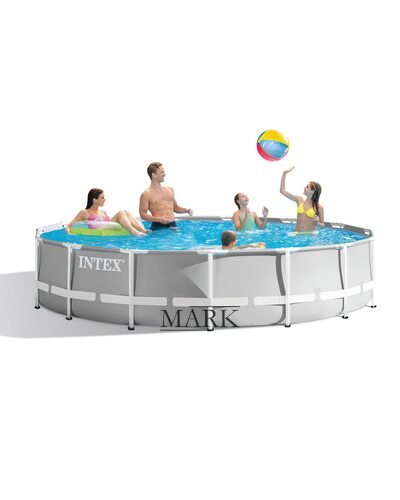 Круглый каркасный бассейн с картриджным насосом-фильтром в комплекте INTEX 26718 10685л (LM)