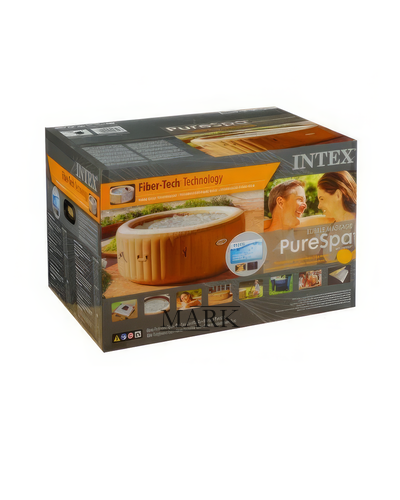 Надувной джакузи с гидромассажем и подогревом воды спа на 6 человек Intex 28428 216 x 71 см 1098 л
