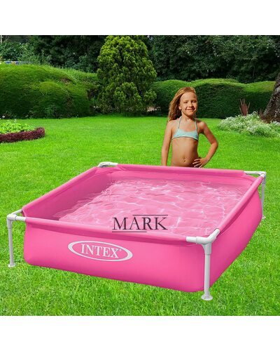 Каркасный бассейн для детей Intex 57172 розовый