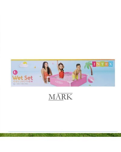 Каркасный бассейн для детей Intex 57172 розовый