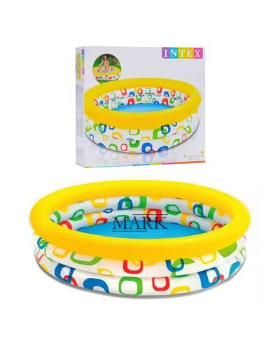 Детский надувной бассейн Intex 58439 «Геометрические узоры»