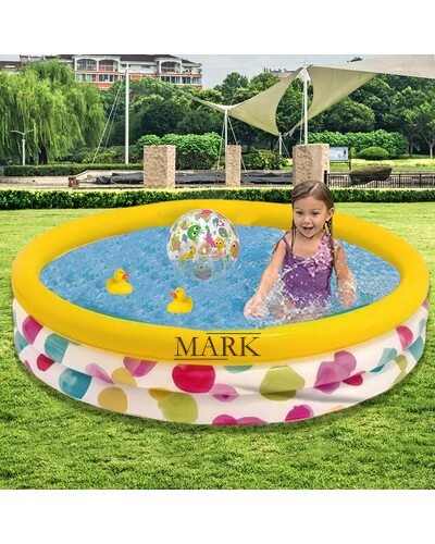 Надувной детский круглый бассейн "Фантазия" Intex 58449