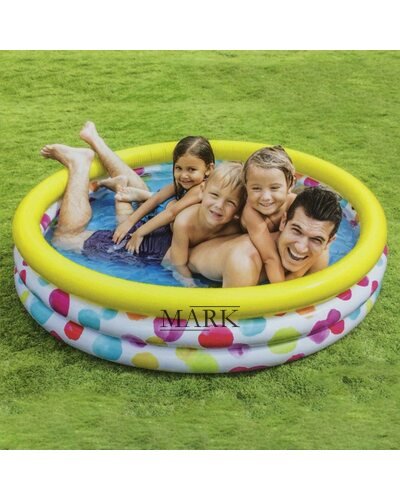 Надувной детский круглый бассейн "Фантазия" Intex 58449