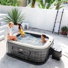 Квадратний джакузі - СПА Intex 28450 надувний