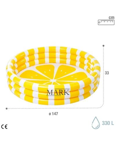 Детский надувной бассейн Intex 58432 «Лимон»