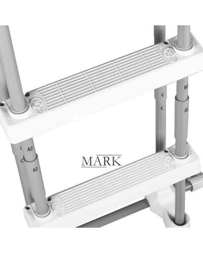 Лестница для бассейна со сменными ступенями Intex 28075 107 см