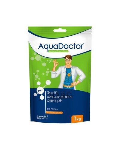 Средство для снижения уровня pH в бассейне Aquadoctor pH Minus 1 кг гранулы (AT)