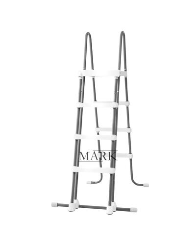 Каркасный бассейн лестница+ фильтр-насос+тент-крышка в комплекте INTEX 26374 975*488*132см 54368 л