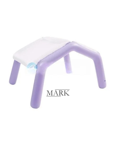 Детский надувной квадратный бассейн со съёмной крышей от 2-х лет Intex 57470 157х122см 282л Фиолетовый (AT)