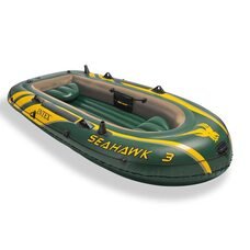 Тримісний надувний човен Intex Seahawk 3 68349 Зелена (10-103-68349)