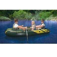 Тримісний надувний човен Intex Seahawk 3 68349 Зелена (10-103-68349)