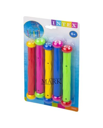 Детская Игра Intex Подводные палочки для ныряния, для бассейна, набор 5шт/упак., 55504 (М+)
