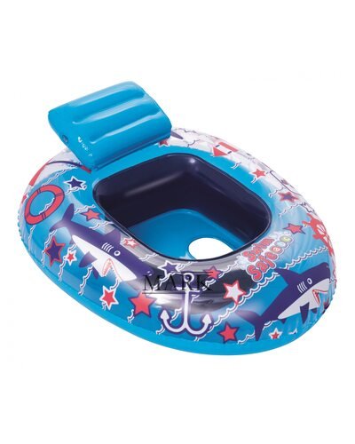 Матрас для купания | Детский надувной плотик BW Bestway 34126 76-65см, в коробке, 2 вида (М+)