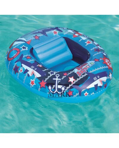 Матрас для купания | Детский надувной плотик BW Bestway 34126 76-65см, в коробке, 2 вида (М+)