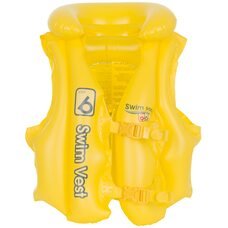 Дитячий надувний жилет BestWay BW 32034, 51 х 46 см, жовтий (М +)