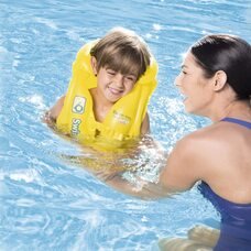 Дитячий надувний жилет BestWay BW 32034, 51 х 46 см, жовтий (М +)