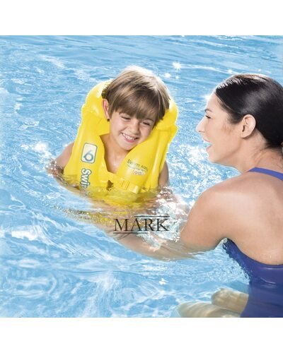 Детский надувной жилет BestWay BW 32034, 51 х 46 см, желтый (М+)