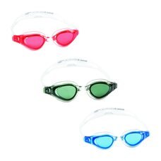 Окуляри для плавання Bestway  21071 3 кольору регульований ремінець, в футлярі (М +)