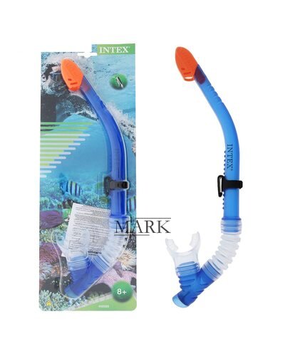 Трубка для плавания Intex 55928 с клапаном 3 цвета (М+) Трубка для плавания Intex 55928 с клапаном 3 цвета (М+)