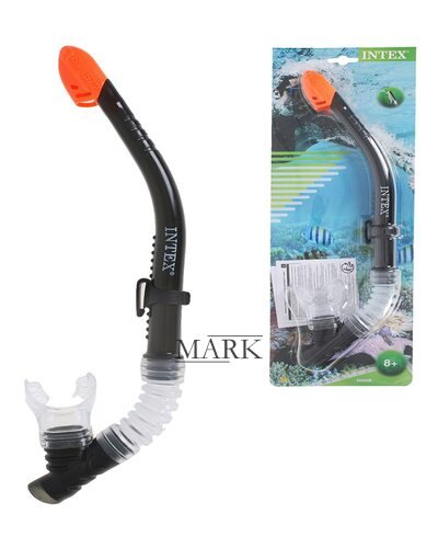 Трубка для плавания Intex 55928 с клапаном 3 цвета (М+) Трубка для плавания Intex 55928 с клапаном 3 цвета (М+)